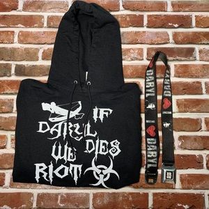 The Walking Dead: Daryl Sweatshirt & Belt